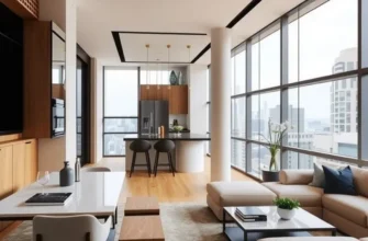 A diverse group of people enjoying a lively luxury neighborhood with upscale stores and outdoor cafés.
