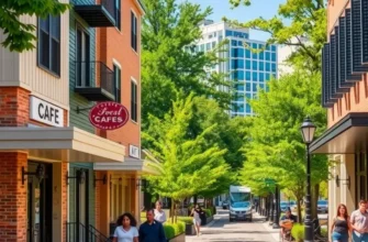 An overview of major U.S. city neighborhoods with affordable housing and green spaces.