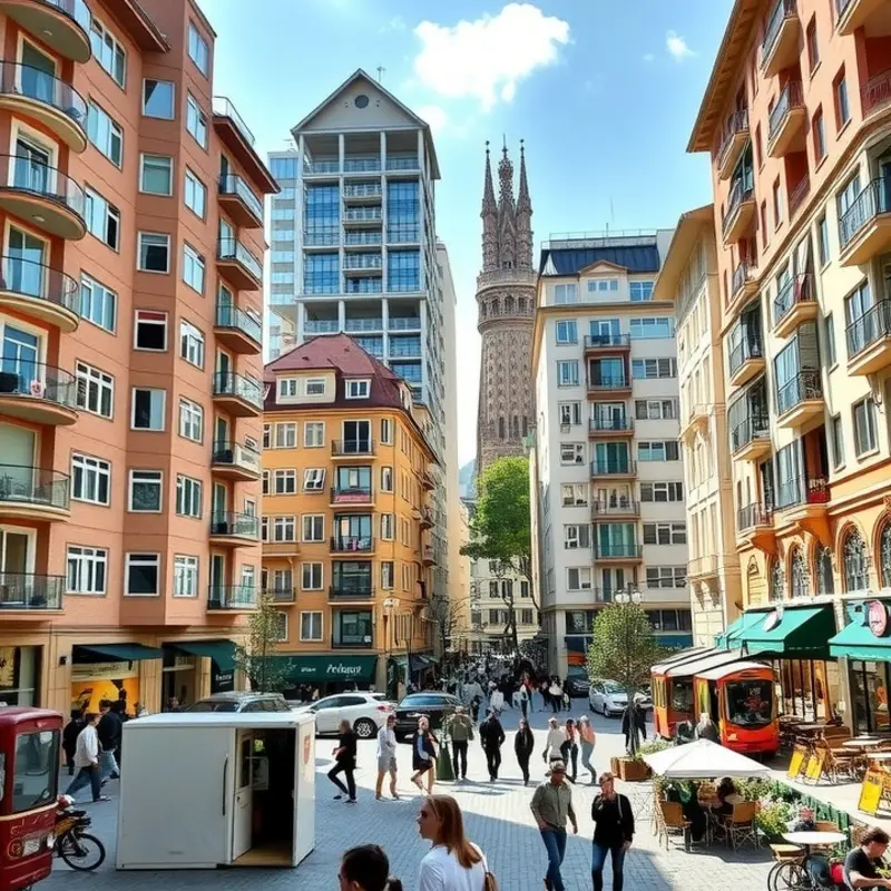 Exploring the vibrant rental market in a tourist city.