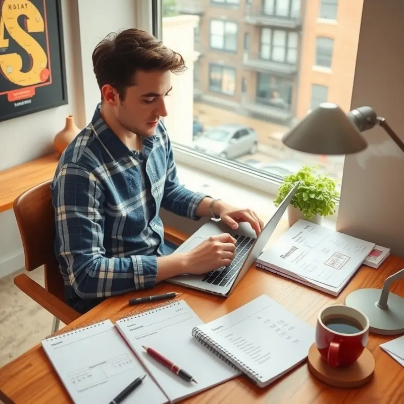 Researching rental prices for effective negotiation.