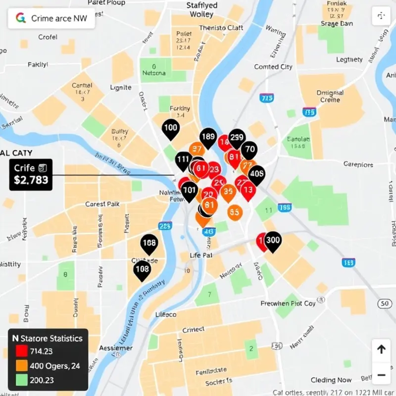 Diverse urban neighborhoods where safety is a key concern for renters.